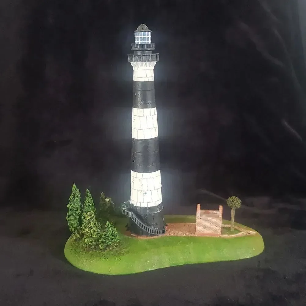 Danbury Mint Cape Canaveral, FL Air Force Station Lighthouse Figurine